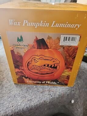 Cumberland designs university of florida wax pumpkin
